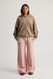 Allie Zip Through Slouchy Hoodie, WASHED MORTAR/STARBUST - alternate image 2