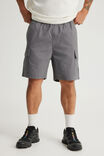 Pull On Cargo Short, MILANESE GREY - alternate image 2