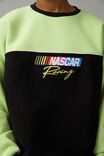 Baggy Nascar Crew, LCN NAC LIME SPLICE/NASCAR RACING - alternate image 2