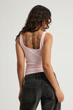 Graphic Scoop Neck Tank, PINK MUSK/GRUNGE COLLAGE - example image 3