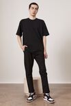 Slim Straight Chino, BLACK - alternate image 1