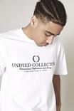Premium Oversized Graphic T Shirt, WHITE/UNIFIED COLLECTIVE