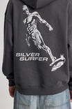 Marvel Hoodie, LCN MAR SLATE/SILVER SURFER - alternate image 3