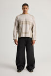 Notion Long Sleeve Box Fit Tshirt, NTN PEBBLE/NOTION TONAL - alternate image 5