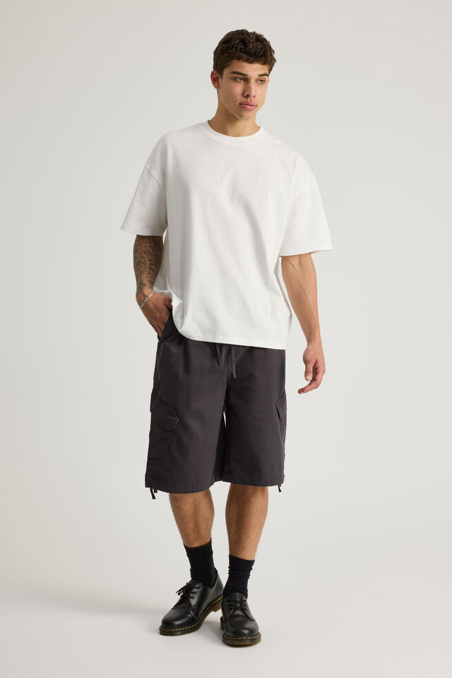 Notion Ultra Baggy Cargo Shorts, SLATE