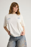 Oversized Graphic Tee, CLOUD/HEART AMORE - alternate image 3