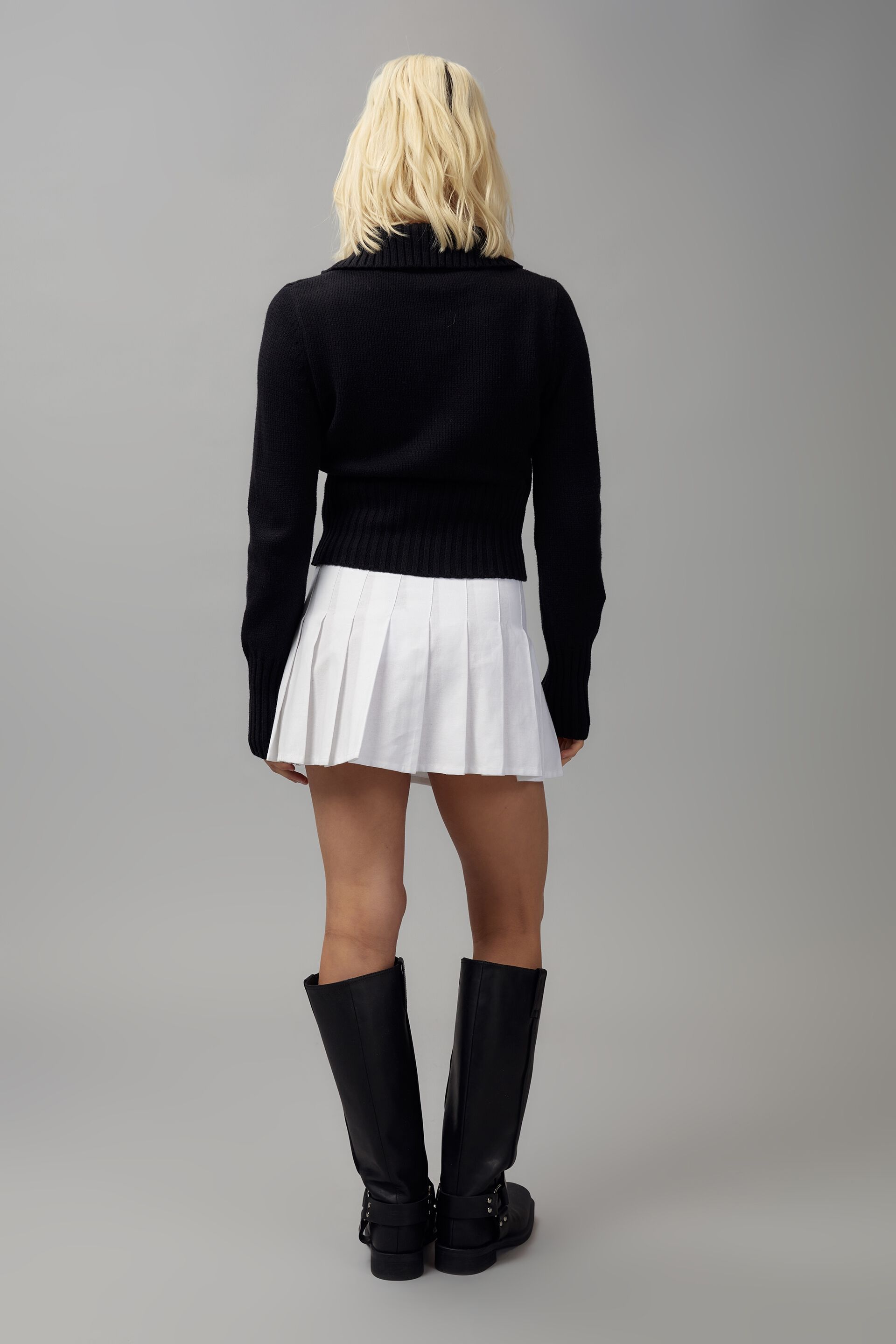 white tennis skirt factorie