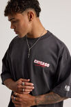 Heavy Weight Box Fit Nba Tshirt, LCN NBA BULLS SLATE/CENTRAL DIVISON - alternate image 4