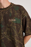 Notion Boxy Cropped Heavyweight Tshirt, NTN DARK CAMO/NOTION - alternate image 4