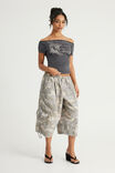 Boat Neck Graphic Tee, SLATE / GOTHIC ANGEL - example image 2