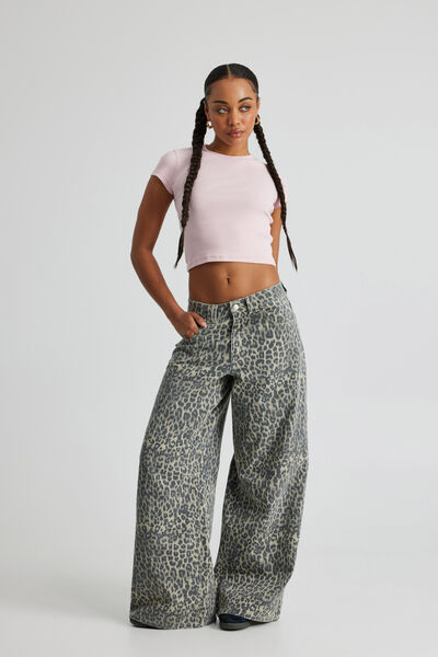 Mega Baggy Jean, COOL LEOPARD