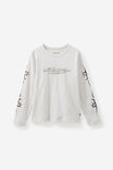 Notion X Smolbrat Shruken Long Sleeve Tshirt, PUMICE/SMOLBRAT NOTION CROWN - alternate image 1