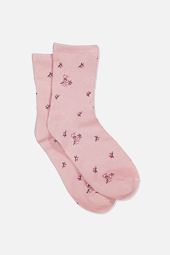 The Original Sock, HANNAH DITSY_PINK