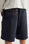 Baggy Track Short, HH NAVY BLAZER/UTILITY - example image 4