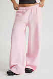 Classic Wide Leg Trackpant, WASHED ICE PINK - alternate image 1