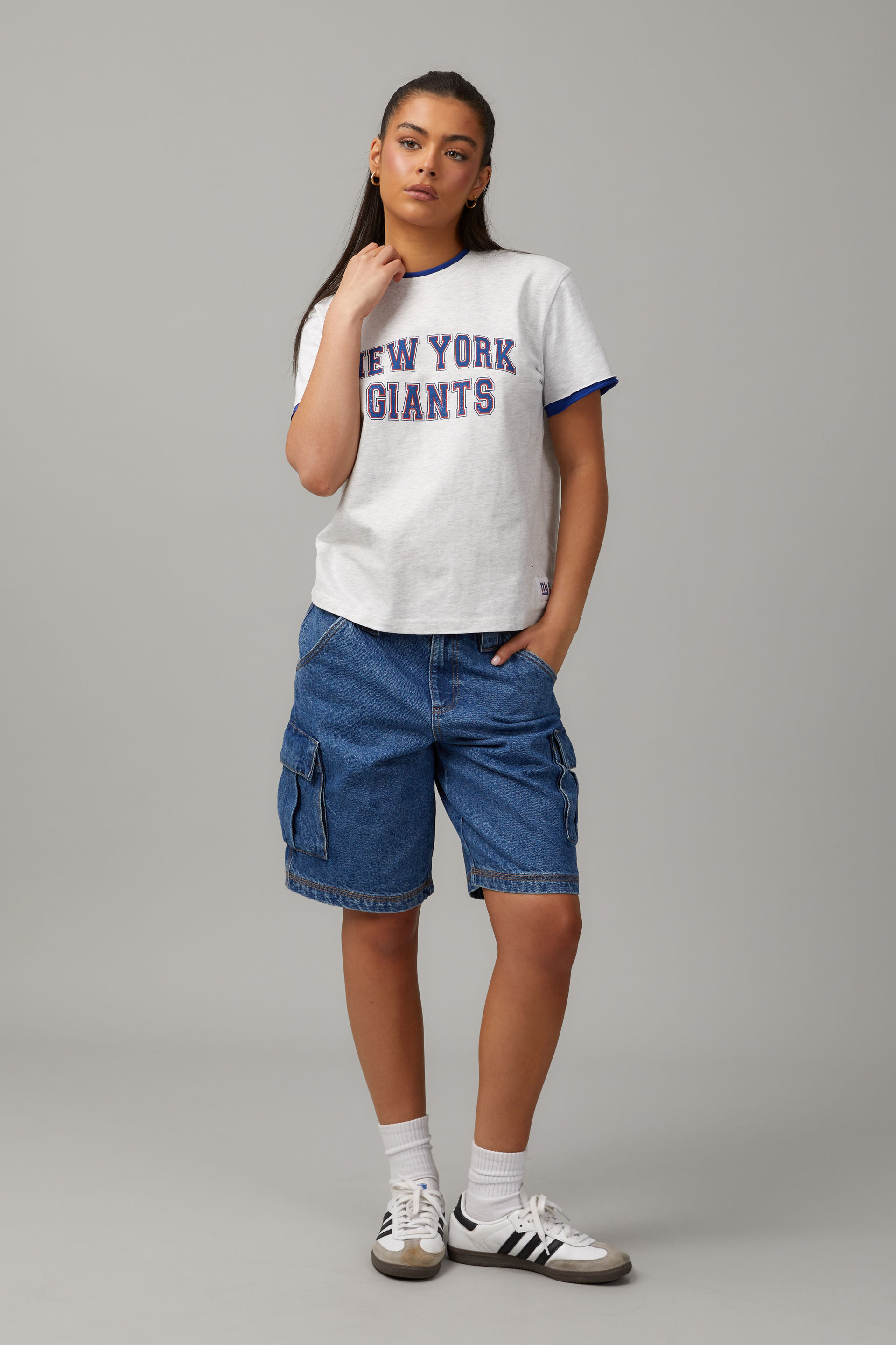 Girls ny giants outlet shirt