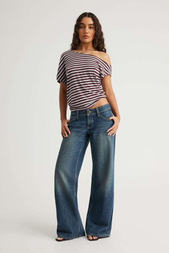 Era Low Super Wide Jean, AFTERGLOW BLUE