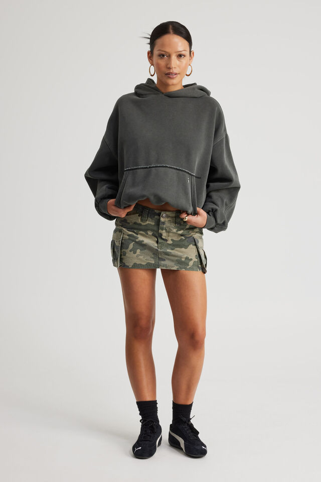 Camo Cargo Skirt, GREEN CAMO_BUTTERFLY
