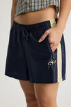 Tricot Short, NAVY/YELLOW/SILVER - alternate image 4