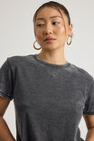 Notion Regular Graphic Tshirt, NTN BLACK BURNOUT - alternate image 4