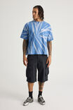 Open Gallery Box Fit Tshirt, OG MALLORCA BLUE SUNBLEACHED/FUNCTIONAL - alternate image 2