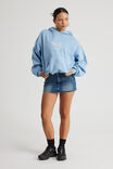 Chloe Hoodie, WASHED BLUE MIST/CHERUB ADORE - alternate image 2