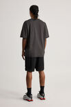 Nfl Basketball Short, LCN NFL BLACK/RAIDERS NEW STEALTH COLLEGIATE - alternate image 3