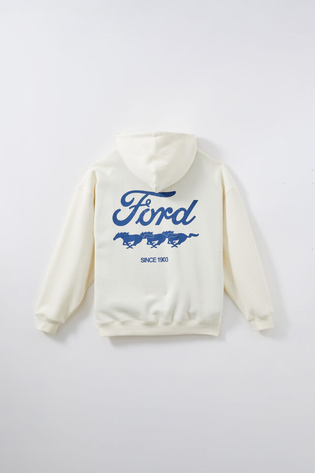 Ford Hoodie, LCN FOR WINTER WHITE/FORD MUSTANG HORSES