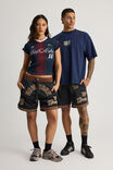 Nfl Basketball Short, LCN NFL PIRATE BLACK/NEW YORK GIANTS INFILL - alternate image 2