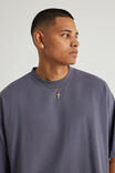 Authentics Heavy Weight Box Fit Tshirt, COLD HARBOUR - alternate image 4