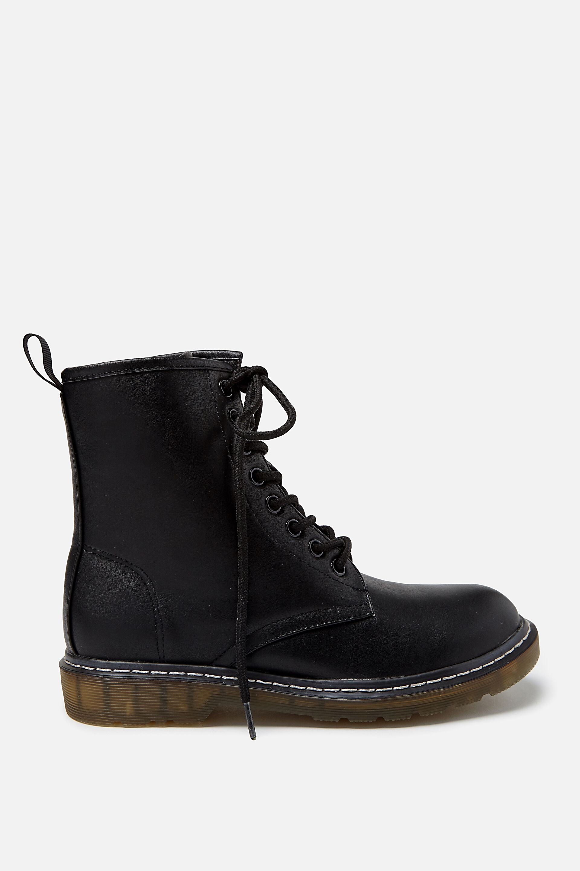 cotton on black boots