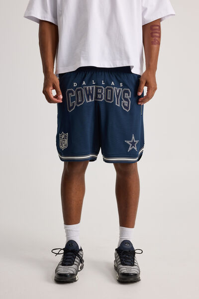 Dallas Cowboys Basketball Short, LCN DAL NAVY BLAZER/COWBOYS CLASSIC