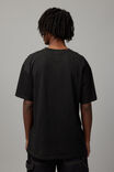 Oversized Music Merch T Shirt, LCN MT WASHED BLACK/EAZY E HERO - alternate image 3
