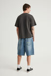 Half Half Classico Denim Short, DISTRESSED CLASSIC INDIGO - alternate image 3