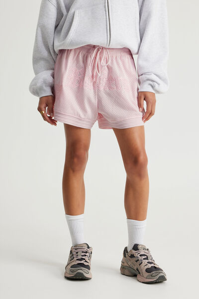 Lcn Nfl Field Short, LCN NFL PINK/STEALTH RAIDERS