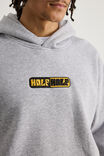 Half Half Hoodie, HH STEEL MARLE/NUTS ABOUT YOU - alternate image 4