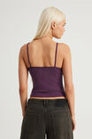 V Neck Cami, SYRAH - example image 3