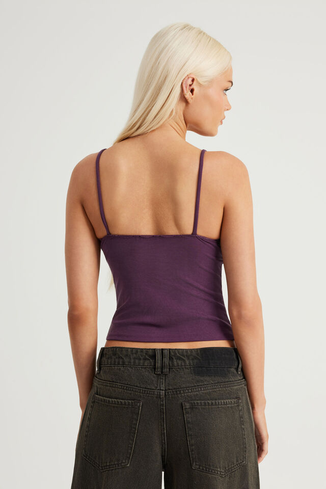 V Neck Cami, SYRAH