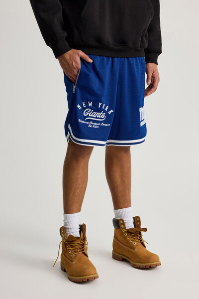 Nfl Basketball Short, LCN NFL BLUE/NEW YORK GIANTS
