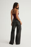 Era Low Super Wide Jean, BONFIRE BLACK - example image 3