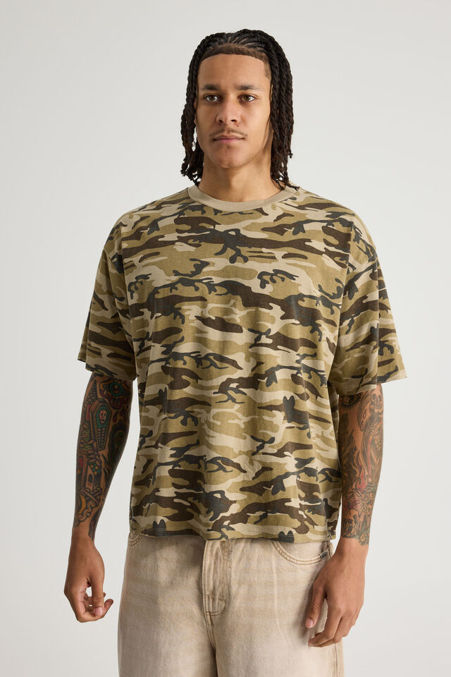 Notion Vintage Graphic Tshirt, NTN WASHED CAMO