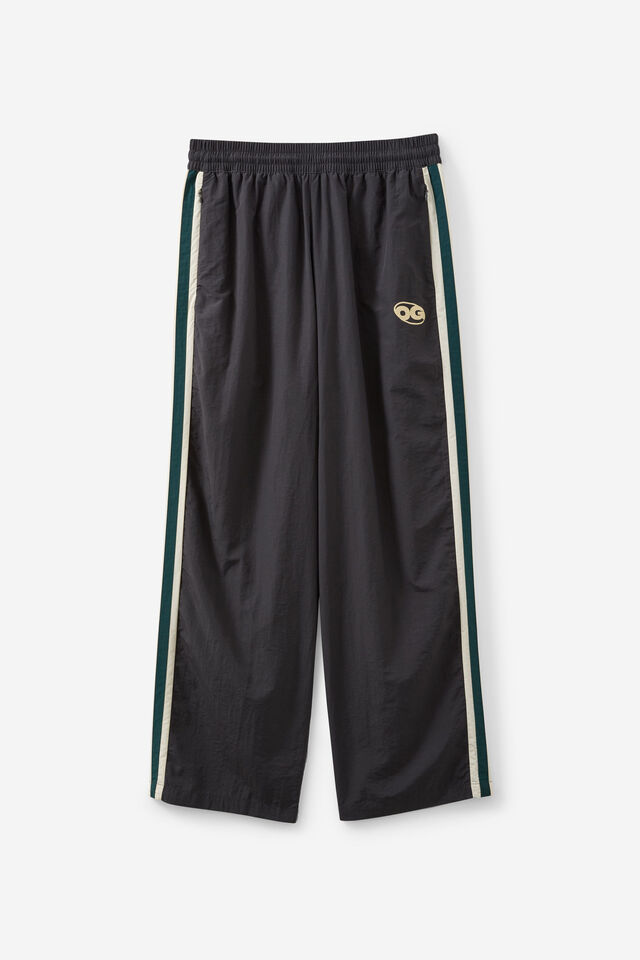 Open Gallery Baggy Nylon Track Pant, OG SLATE/KELP