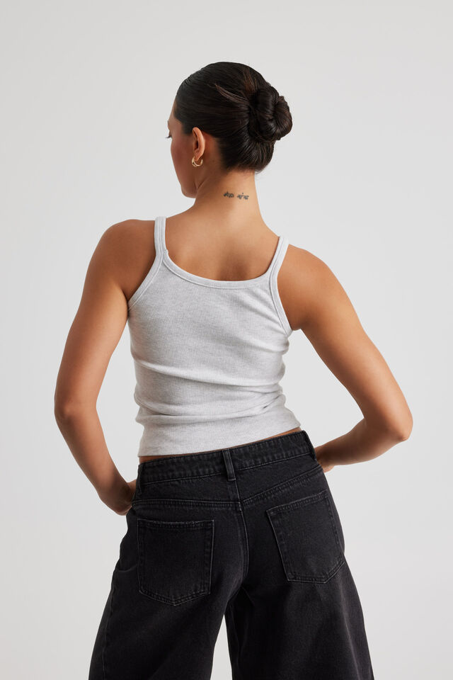 Longline Tank, SILVER MARLE