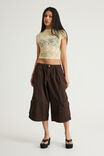 Jumbo Cargo Jort, WASHED UMBER/HEAVEN - example image 3