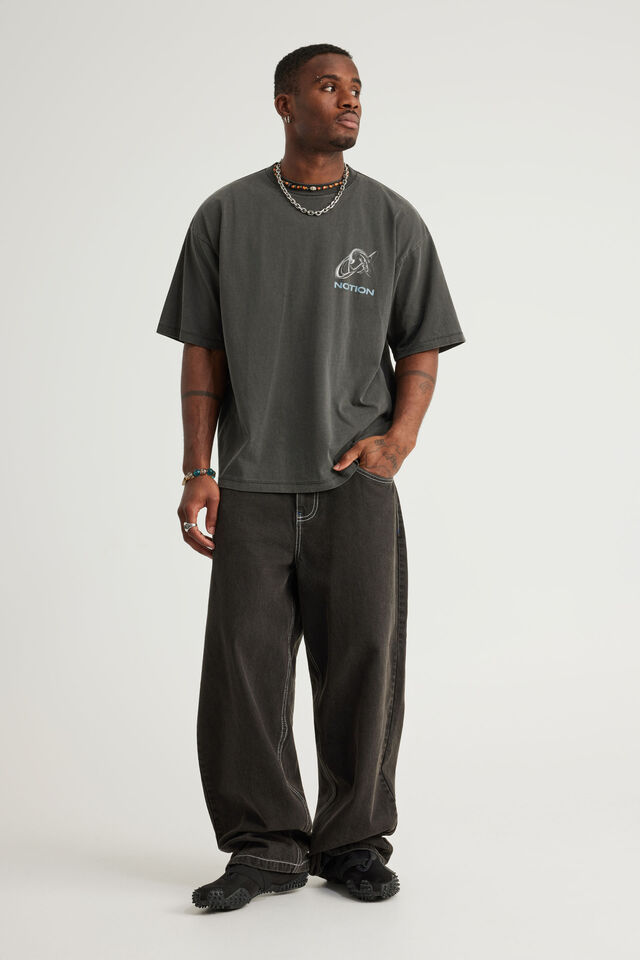 Notion Baggy Jean, MUDDY BLACK