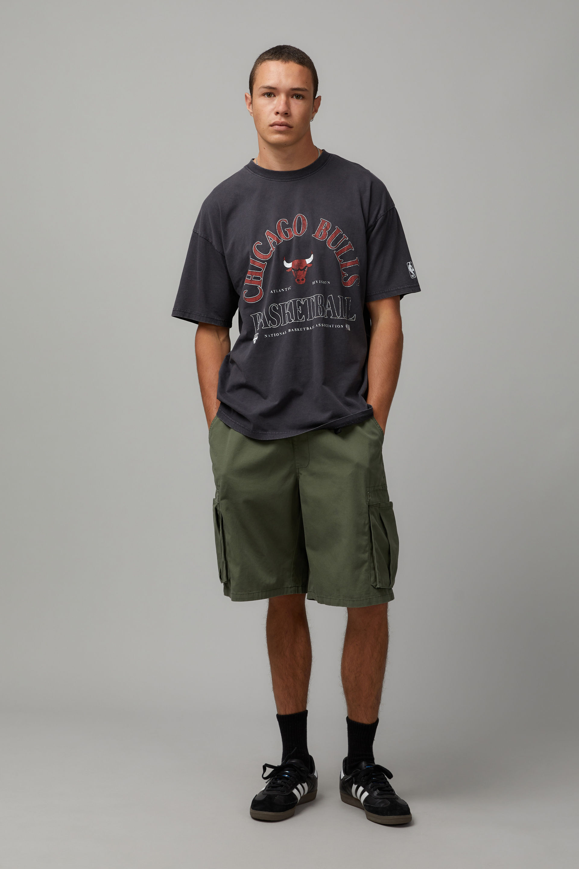 Half Half Parachute Cargo Short