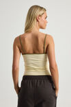 Jersey Cami, BUMBLE YELLOW/KHAKI - alternate image 3
