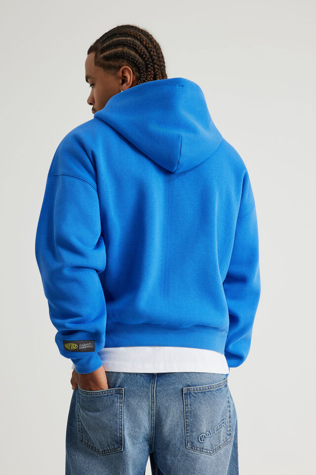 Spongebob Squarepants X Half Half Zip Through, LCN NIC MADRID BLUE/ HANGRY SPONGEBOB