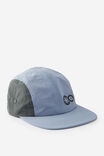 Open Gallery 4 Panel Nylon Cap, BLUE MIST W KELP - alternate image 3