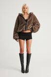 Raya Pull On Short, BLACK/STUDDED ANGEL - alternate image 2